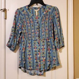 Matilda Jane 3/4 Floral top